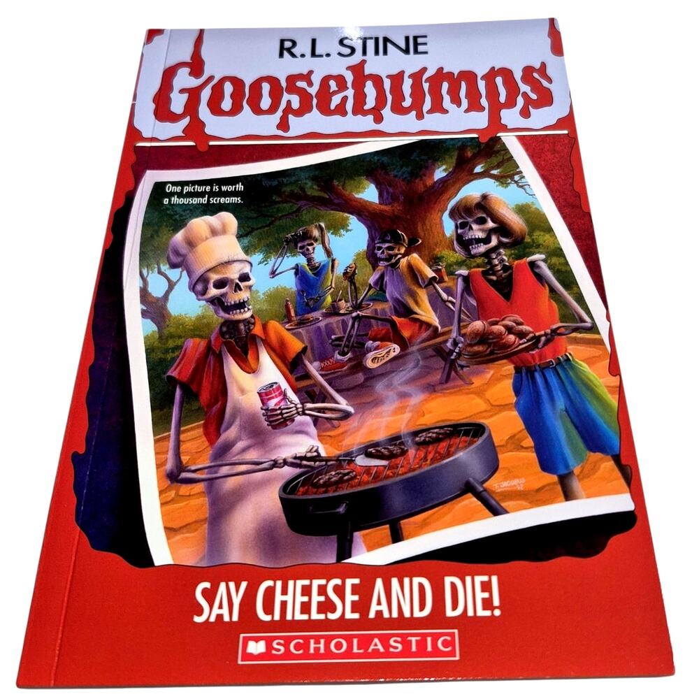 R.L Stine Goosebumps Scholastic Retro Scream Collection Tin 5 Best Selling Books - Picture 7 of 10